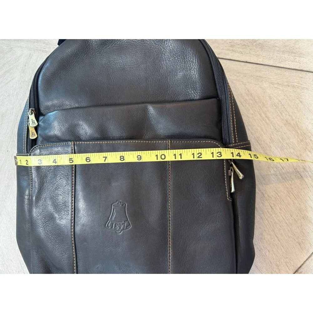 Links And Kings Crown Backpack Crown Black‎ Leather Collection New With Tags